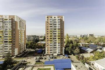 Фото номера Апартаменты с 1 спальней Апартаменты AHome 12 on Balzak street г. Алматы 18