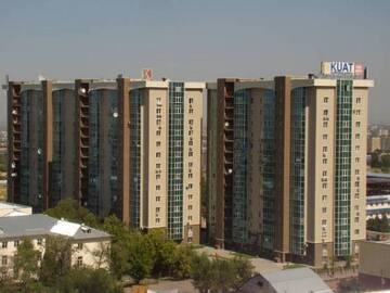 Фото номера Апартаменты с 1 спальней Апартаменты AHome 82 on Husainov street г. Алматы 18