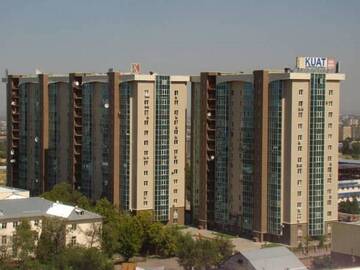Фото номера Апартаменты с 1 спальней Апартаменты AHome 82 on Husainov street г. Алматы 36