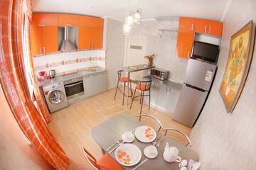 Фото номера Апартаменты с 1 спальней Апартаменты AHome 07 on Balzak street г. Алматы 8