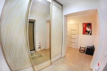 Фото номера Апартаменты с 1 спальней Апартаменты AHome 07 on Balzak street г. Алматы 12