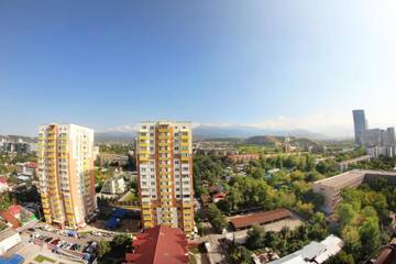 Фото номера Апартаменты с 1 спальней Апартаменты AHome 07 on Balzak street г. Алматы 22