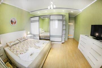 Фото номера Апартаменты с 1 спальней Апартаменты AHome 07 on Balzak street г. Алматы 30