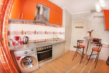 Фото номера Апартаменты с 1 спальней Апартаменты AHome 07 on Balzak street г. Алматы 7