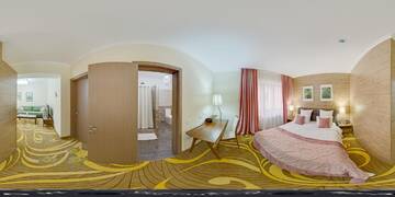 Фото номера Двухместный номер Делюкс с 1 кроватью Отель Beis Spa Hotel Resort г. Алматы 2