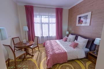 Фото номера Стандартный двухместный номер с 1 кроватью Отель Beis Spa Hotel Resort г. Алматы 13