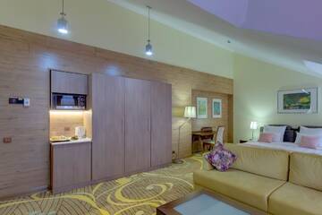 Фото номера Двухместный номер Делюкс с 1 кроватью Отель Beis Spa Hotel Resort г. Алматы 15
