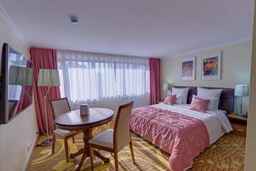 Фото номера Стандартный двухместный номер с 1 кроватью Отель Beis Spa Hotel Resort г. Алматы 16
