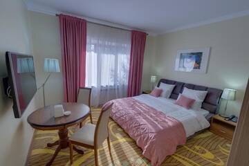 Фото номера Стандартный двухместный номер с 1 кроватью Отель Beis Spa Hotel Resort г. Алматы 19