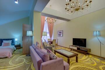 Фото номера Люкс с 1 спальней Отель Beis Spa Hotel Resort г. Алматы 12