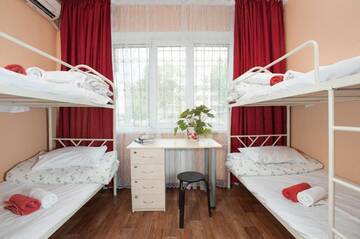 Фото номера Кровать в общем номере для мужчин Хостелы FM Hostel Almaty г. Алматы 8
