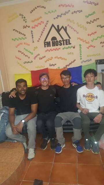 Фото номера Кровать в общем номере для мужчин Хостелы FM Hostel Almaty г. Алматы 4