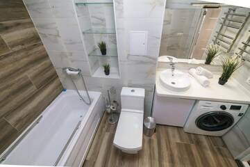 Фото номера Апартаменты с 1 спальней Апартаменты 2х комн ЖК Вавилон 000112 г. Алматы 16
