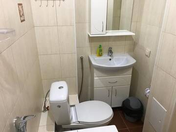 Фото номера Апартаменты с 1 спальней Апартаменты Арбат. Люкс. Метро. г. Алматы 14