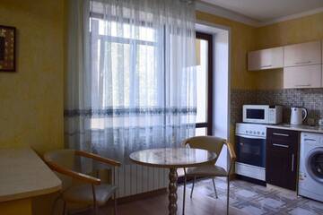 Фото номера Апартаменты с 1 спальней Апартаменты Apartment Anniversary г. Алматы 3
