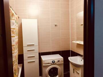 Фото номера Апартаменты с 2 спальнями Апартаменты QonaQ Apartments 60 г. Алматы 15