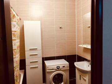 Фото номера Апартаменты с 2 спальнями Апартаменты QonaQ Apartments 60 г. Алматы 13