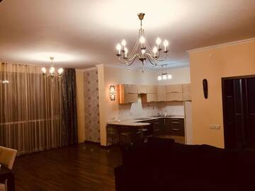 Фото номера Апартаменты с 2 спальнями Апартаменты QonaQ Apartments 60 г. Алматы 20