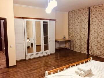 Фото номера Апартаменты с 2 спальнями Апартаменты QonaQ Apartments 60 г. Алматы 22