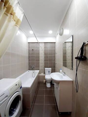 Фото номера Апартаменты с 1 спальней Апартаменты Apartment on Zharokov 235 г. Алматы 19