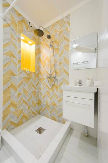 Фото номера Апартаменты с 1 спальней Апартаменты QonaQ Apartments 43 г. Алматы 22
