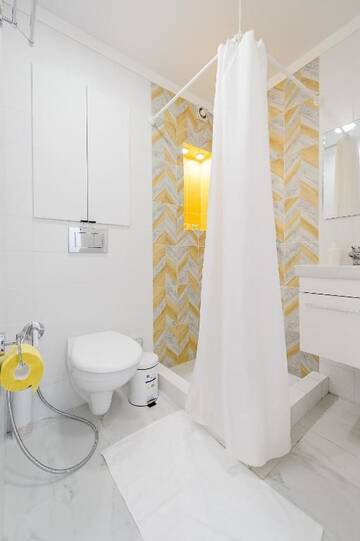 Фото номера Апартаменты с 1 спальней Апартаменты QonaQ Apartments 43 г. Алматы 38