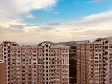 Фото номера Апартаменты с 2 спальнями Апартаменты QonaQ Apartments 414 г. Алматы 41