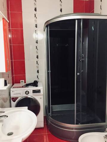 Фото номера Апартаменты с 2 спальнями Апартаменты QonaQ Apartments 414 г. Алматы 11