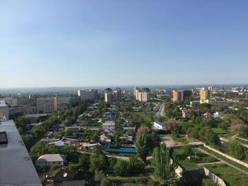 Фото номера Апартаменты с 2 спальнями Апартаменты QonaQ Apartments 414 г. Алматы 18