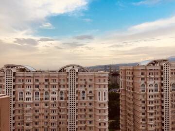 Фото номера Апартаменты с 2 спальнями Апартаменты QonaQ Apartments 414 г. Алматы 20
