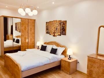 Фото номера Апартаменты с 2 спальнями Апартаменты QonaQ Apartments 414 г. Алматы 29