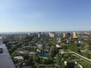 Фото номера Апартаменты с 2 спальнями Апартаменты QonaQ Apartments 414 г. Алматы 38