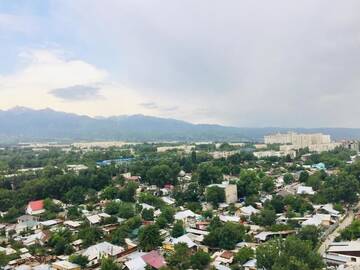 Фото номера Апартаменты с 2 спальнями Апартаменты QonaQ Apartments 414 г. Алматы 40