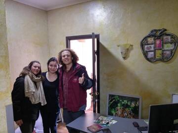 Фото номера Трехместный номер эконом-класса Хостелы Old Square Hostel г. Алматы 11