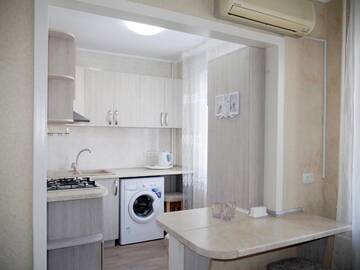 Фото номера Апартаменты с 2 спальнями Апартаменты Apartment on Satpaeva 78 г. Алматы 8