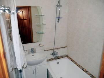 Фото номера Апартаменты с 2 спальнями Апартаменты Apartment on Satpaeva 78 г. Алматы 18