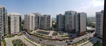 Фото номера Апартаменты с 1 спальней Апартаменты Apartments on Aimanov street 6 floor 250 г. Алматы 17
