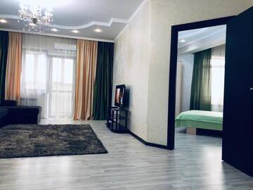 Фото номера Апартаменты с 1 спальней Апартаменты Arai apartments on 6 floor 94 г. Алматы 8