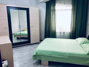 Фото номера Апартаменты с 1 спальней Апартаменты Arai apartments on 6 floor 94 г. Алматы 16