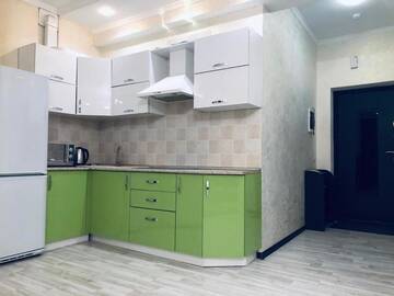 Фото номера Апартаменты с 1 спальней Апартаменты Arai apartments on 6 floor 94 г. Алматы 26