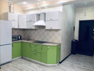 Фото номера Апартаменты с 1 спальней Апартаменты Arai apartments on 6 floor 94 г. Алматы 23
