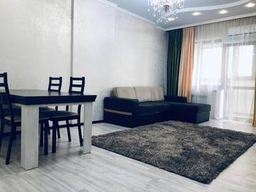 Фото номера Апартаменты с 1 спальней Апартаменты Arai apartments on 6 floor 94 г. Алматы 27