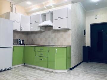 Фото номера Апартаменты с 1 спальней Апартаменты Arai apartments on 6 floor 94 г. Алматы 9