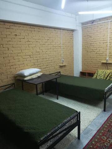 Фото номера Просторный двухместный номер с 2 отдельными кроватями Хостелы Family hostel г. Алматы 14
