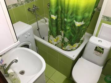 Фото номера Апартаменты с 1 спальней Апартаменты 2-комнатная квартира в Самал 1 г. Алматы 21