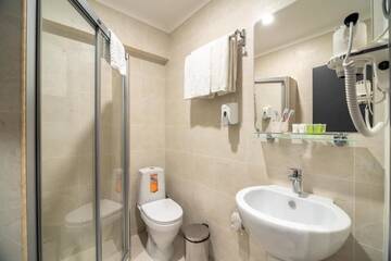 Фото номера Одноместный номер Делюкс Отель Mildom City Hotel г. Алматы 17