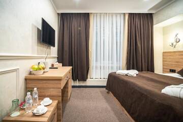 Фото номера Одноместный номер Делюкс Отель Mildom City Hotel г. Алматы 20