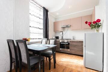 Фото номера Апартаменты с 1 спальней Апартаменты Comfortable apartment in the golden square. г. Алматы 26