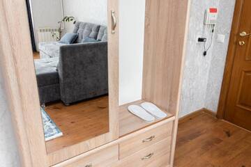 Фото номера Апартаменты с 1 спальней Апартаменты Comfortable apartment in the golden square. г. Алматы 10