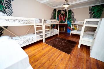 Фото номера Кровать в общем 6-местном номере для мужчин и женщин Хостелы Wanderlust Hostel г. Алматы 11